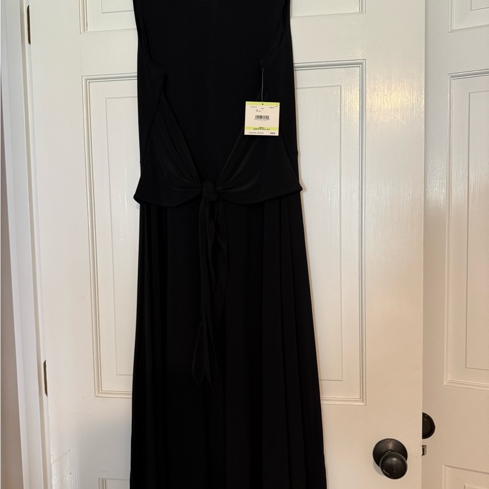 Anne Klein Black Midi Dress